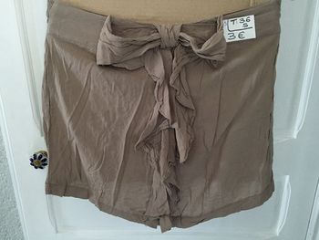 309-Jupe marron TS-34/38