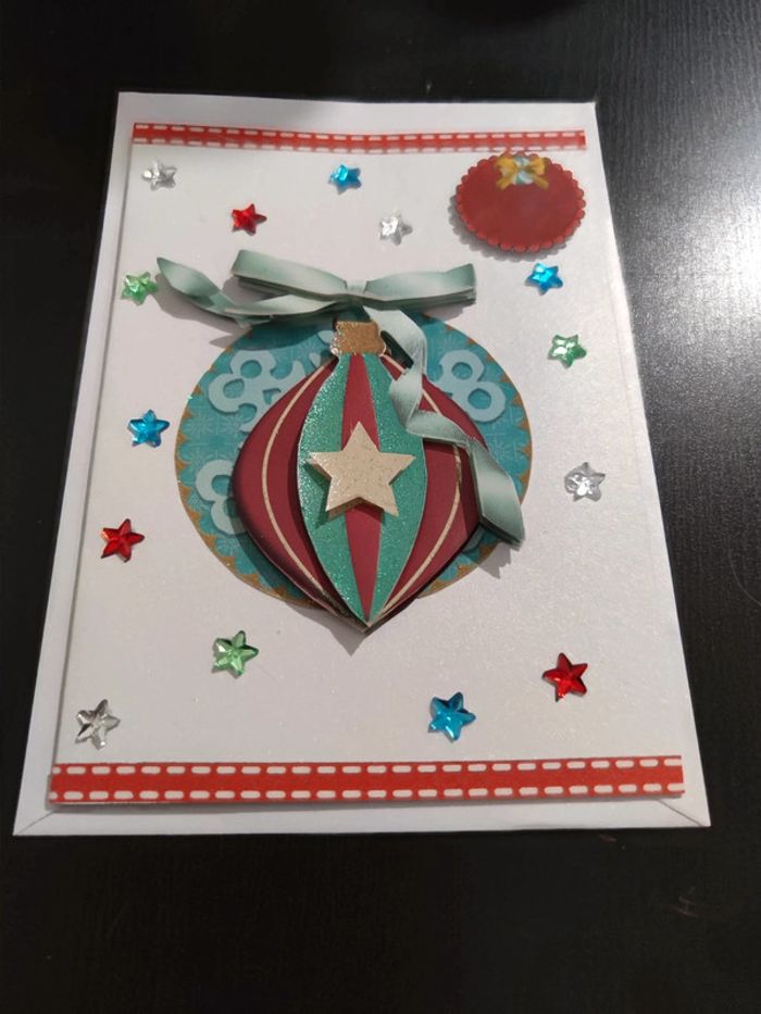 Carte de voeux Noël en 3d - photo numéro 2