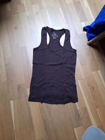 Débardeur dos nageur marron