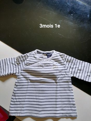 T-shirt 3mois