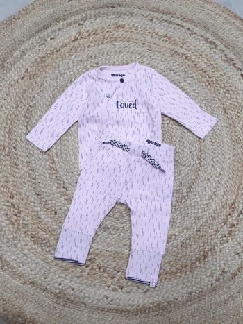 Ensemble haut manches longues et pantalon Dirkje 1 mois