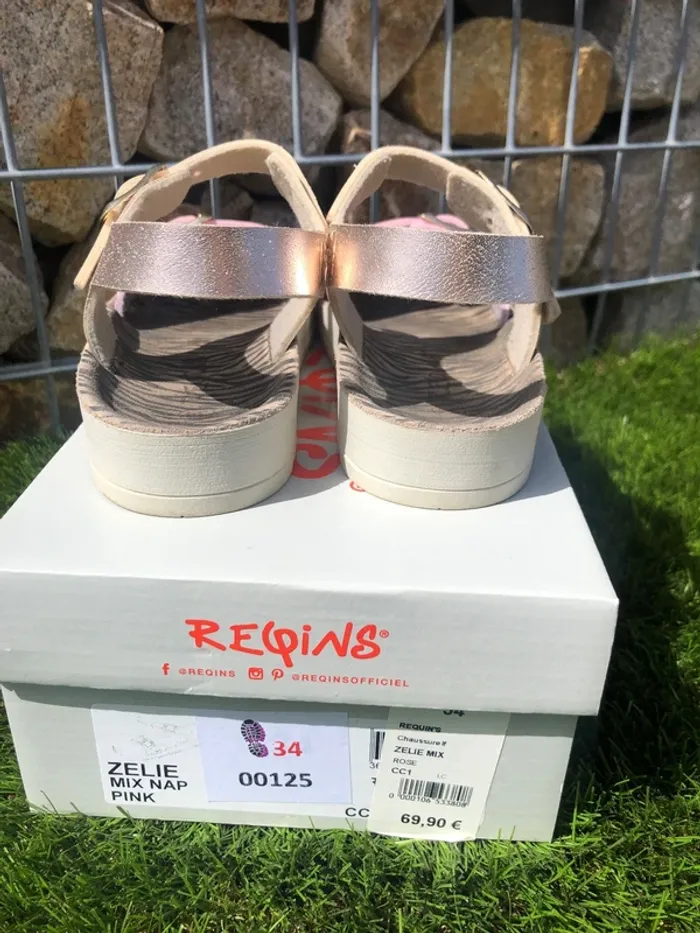 Sandales Reqins Taille 34 - photo numéro 10