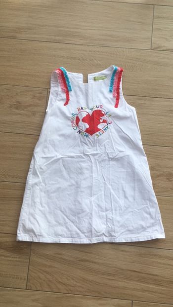 Robe blanche Vertbaudet