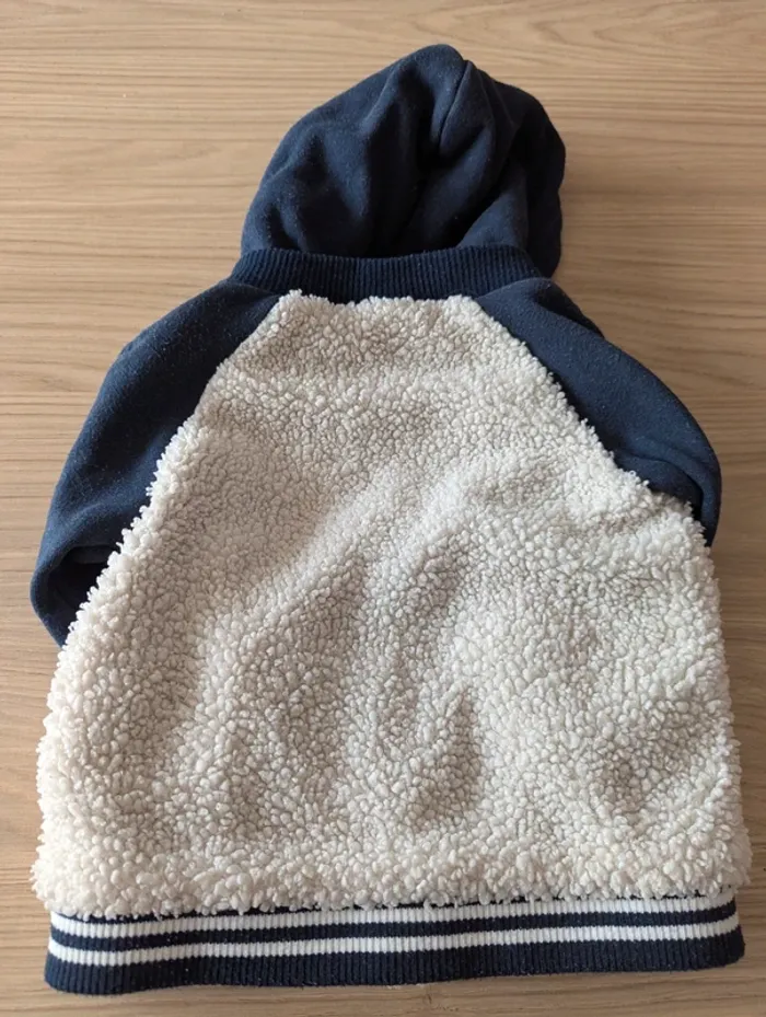 Gilet épais capuche 18 mois TAO - photo numéro 4