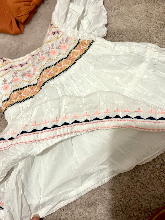 Robe à motifs coton + 2 accessoires offert - photo numéro 3