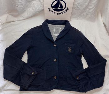 veste coton Petit bateau 10 ans