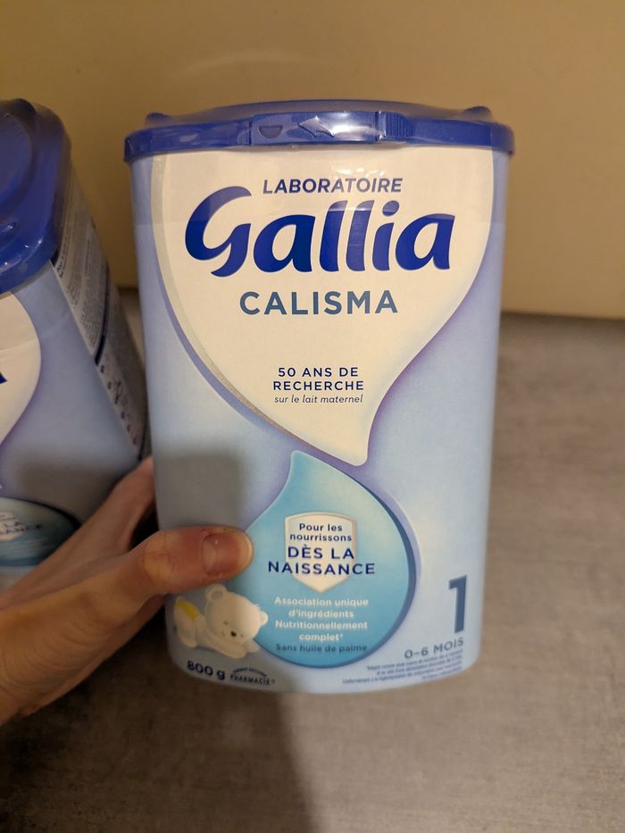 2 boîtes neuves lait 1er age Gallia - photo numéro 5