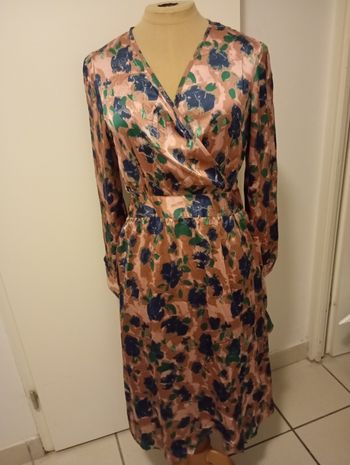 Robe femme manches longe