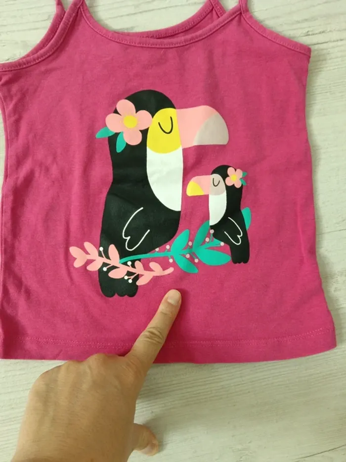 Lot 5 Tshirt manches courtes 4 ans - photo numéro 6