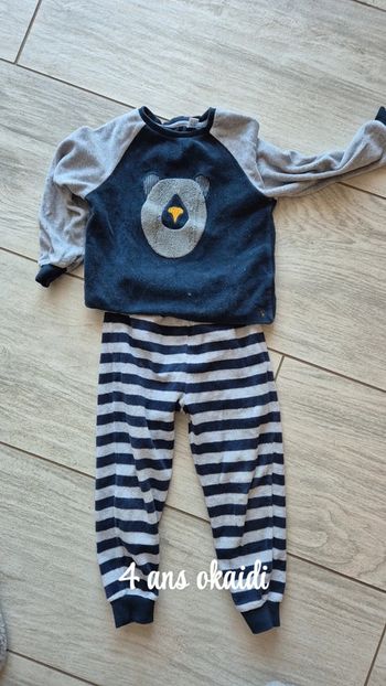 Pyjama garçon 4 ans