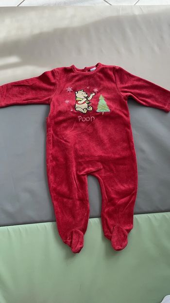Pyjama de Noël Winnie l’ourson 6 mois