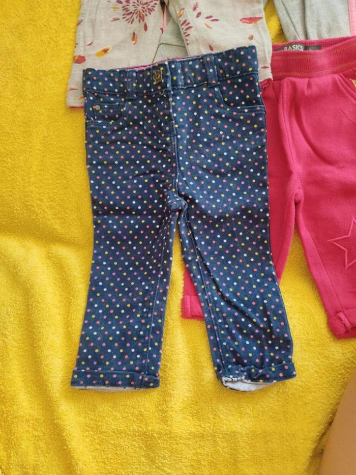 Lot 6 pantalons adidas orchestra catimini Kiabi dpam 6 mois - photo numéro 6