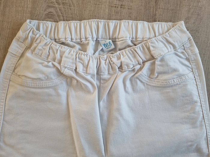 Pantalon blanc femme T.L - photo numéro 2