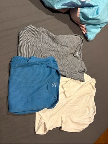 Lot body hiver garçon