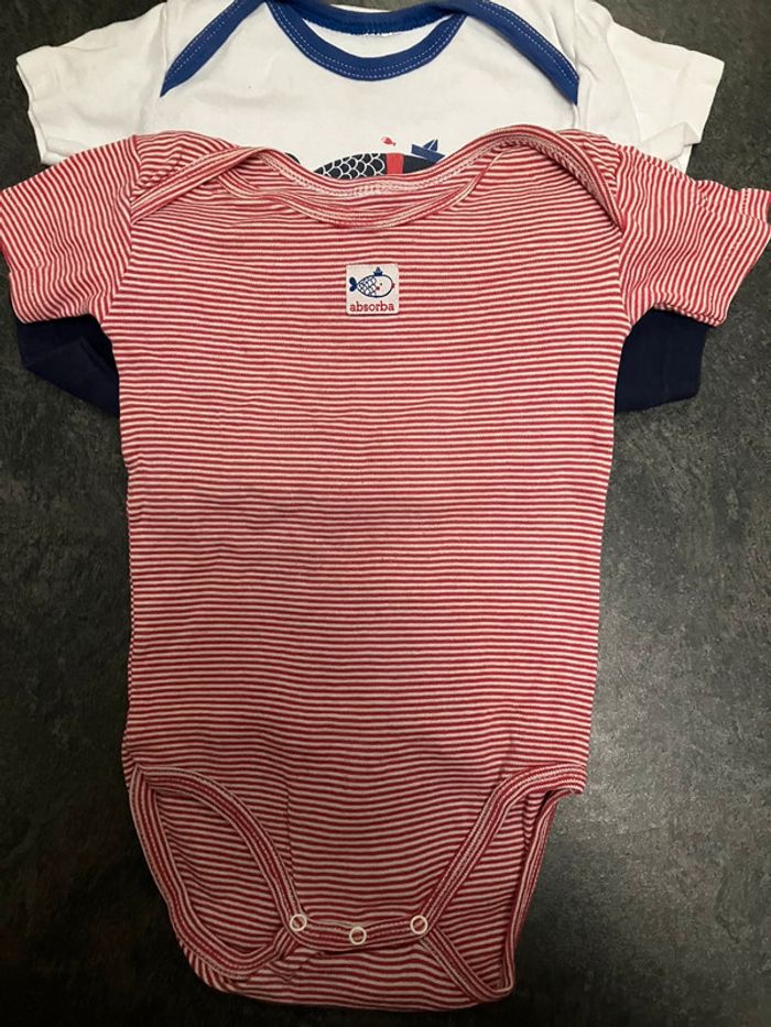 Lot de 4bodies manches courtes 24mois - photo numéro 6