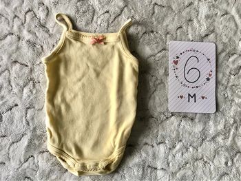 Body à bretelles 6 mois