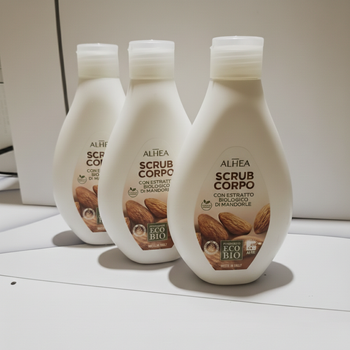 Lot 3 Gommages corps Eco Bio à l'amande - Alhea