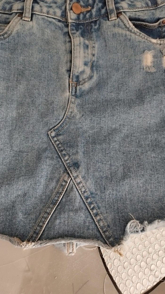Jupe en jeans - photo numéro 4