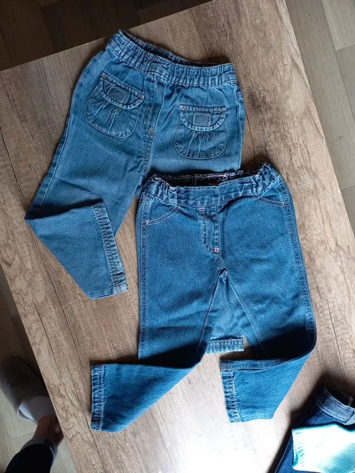 Lot de 2 jeans 2 ans - photo numéro 4