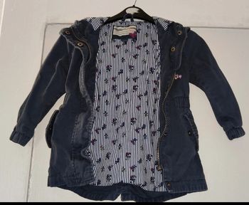 🦋 parkas fille avec capuche Poco Piano 🦋1 a 2 ans🧸 envoie aujourd'hui ou demain