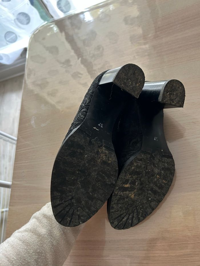 Chaussures noir à talon t37 - photo numéro 3