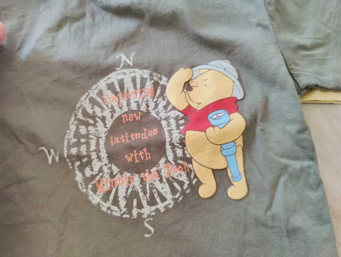 Lot de 2 Tshirt Winnie l'ourson 18 mois - photo numéro 5