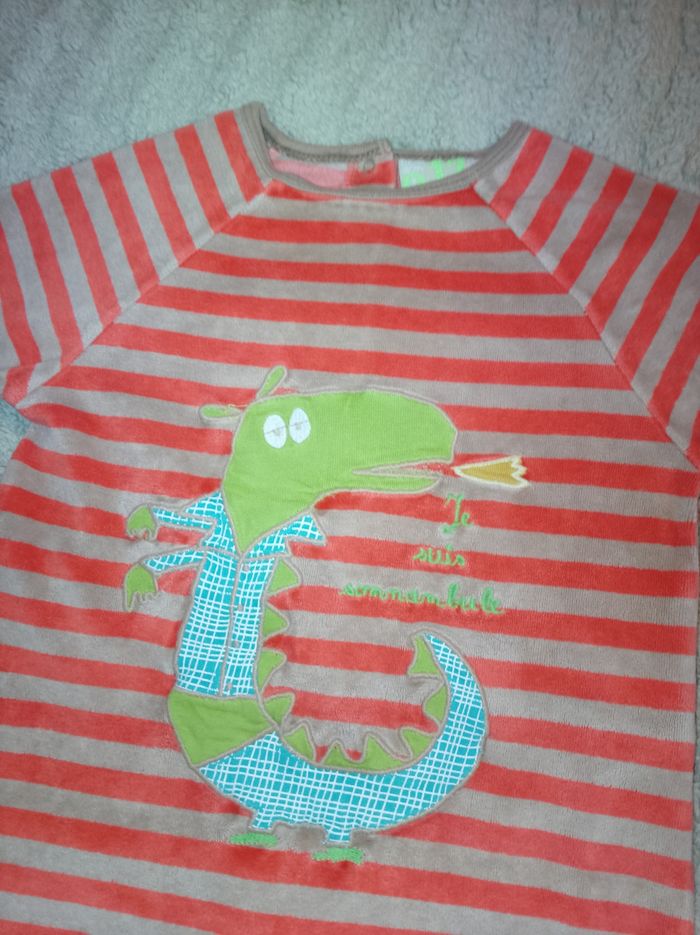 Pyjama en velours - photo numéro 2