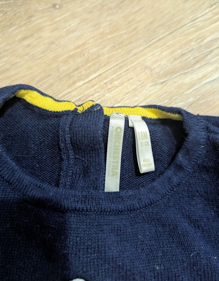 Lot 1 pull et 1 pantalon jean 18 mois bebe fille - photo numéro 6