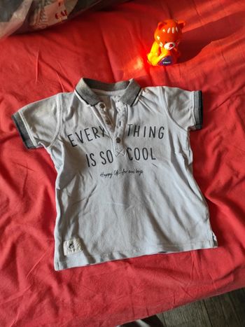 Polo manches courtes 3 ans