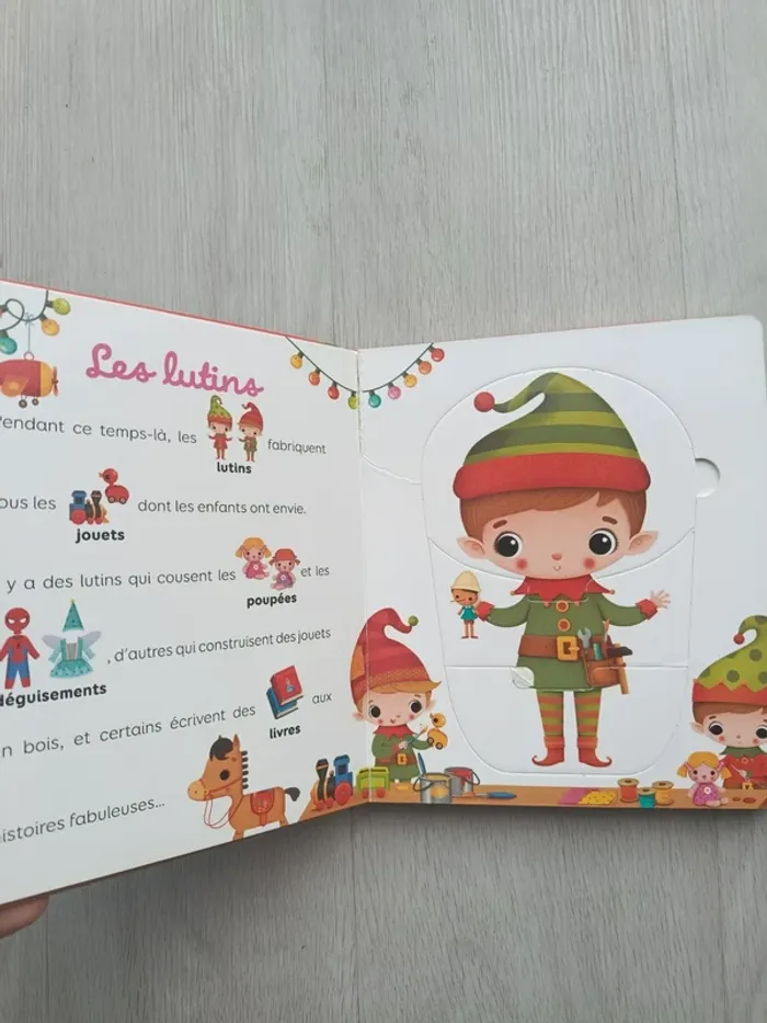 Livre puzzles méli-mélo joyeux Noel - photo numéro 2
