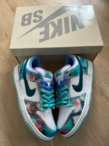 Dunk Low SB Futura Laboratories Bleached Aqua Taille 43
