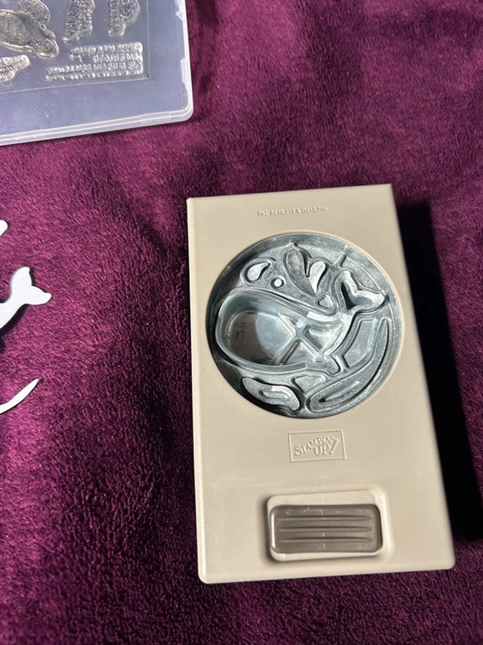 Lot de tampons et perforatrice Une tonne de souhaits Stampin’up! - photo numéro 5