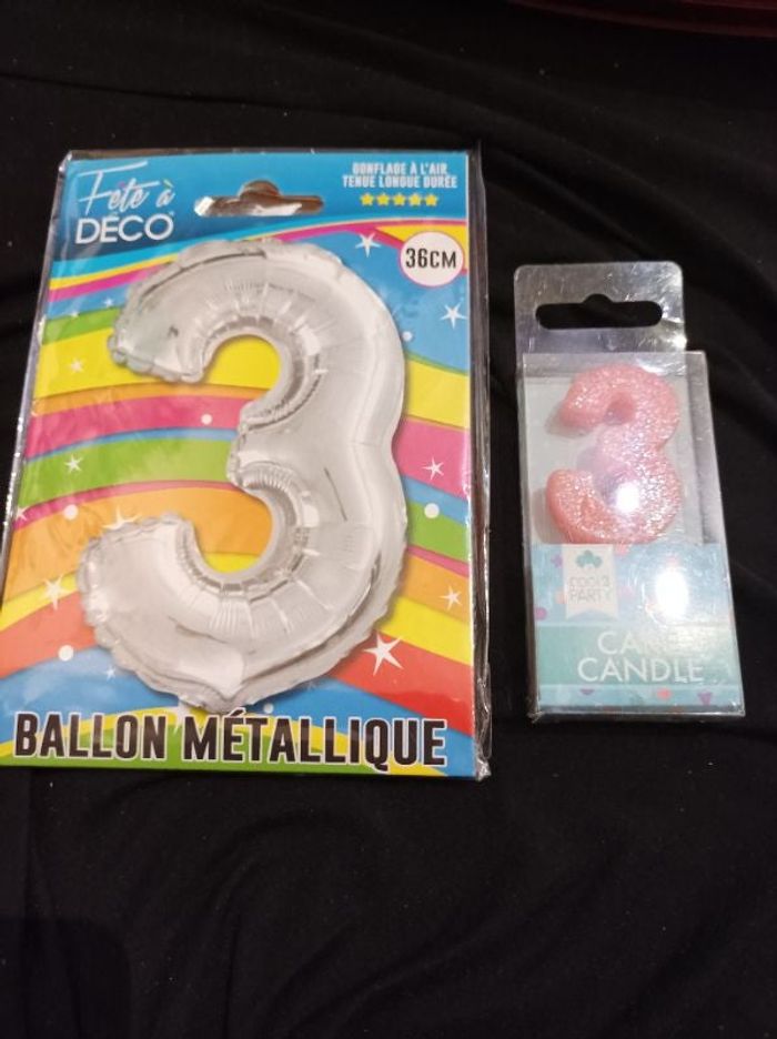 Déco Anniversaire 3 ans