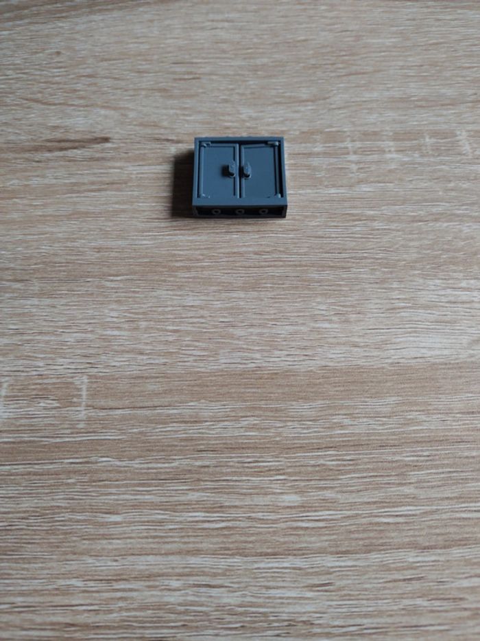 Lego fenêtre 1x4x3 gris foncé - photo numéro 2