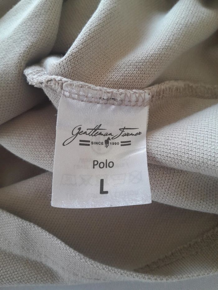 Polo avec zip gentleman farmer vintage - photo numéro 4