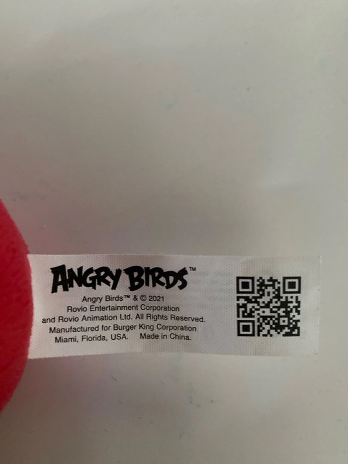 Peluche Angry Birds - photo numéro 2