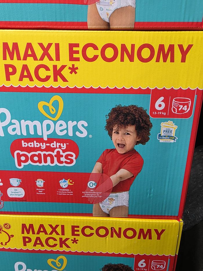 3 cartons Pampers Baby Dry Pants T6 - photo numéro 2