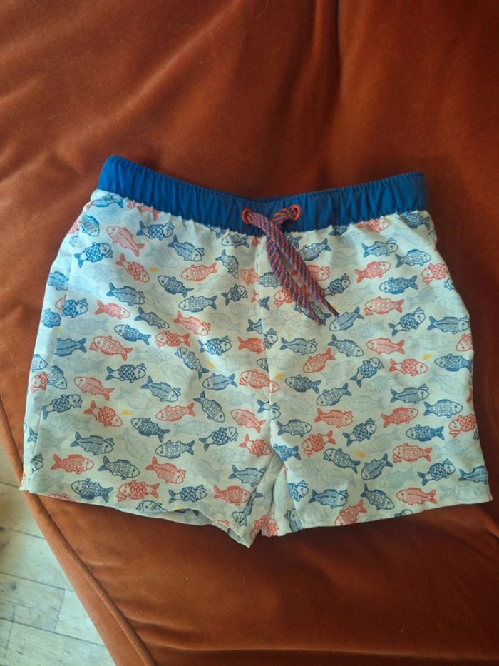 Short Bain Poisson 18 Mois