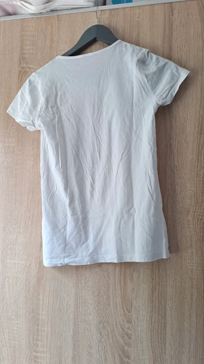 T shirt blanc Esprit - photo numéro 3