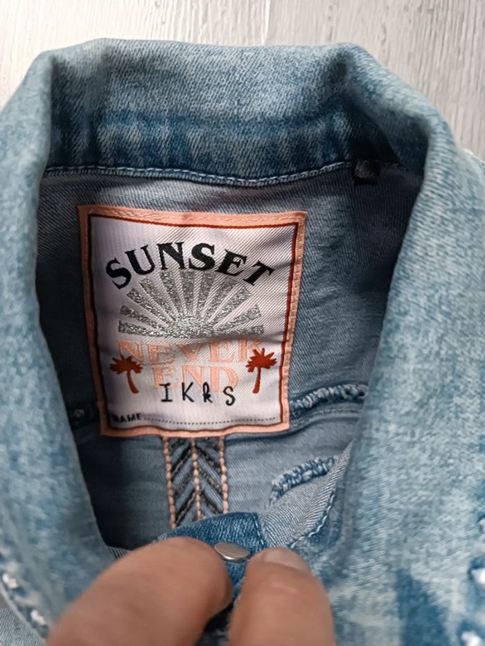 Veste jean IKKS - photo numéro 3