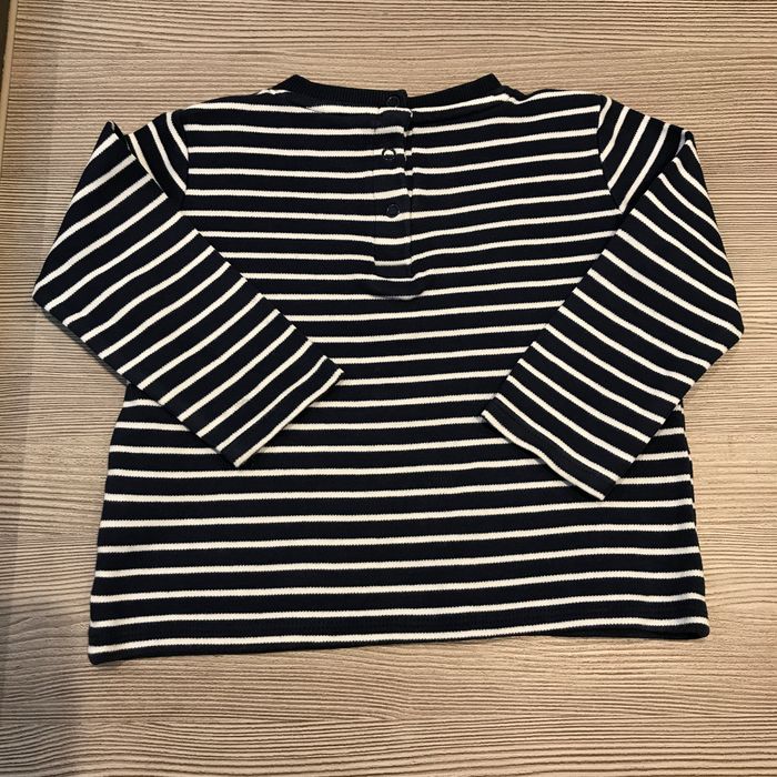 Pull fin marinière bonjour 24 mois Kiabi - photo numéro 4