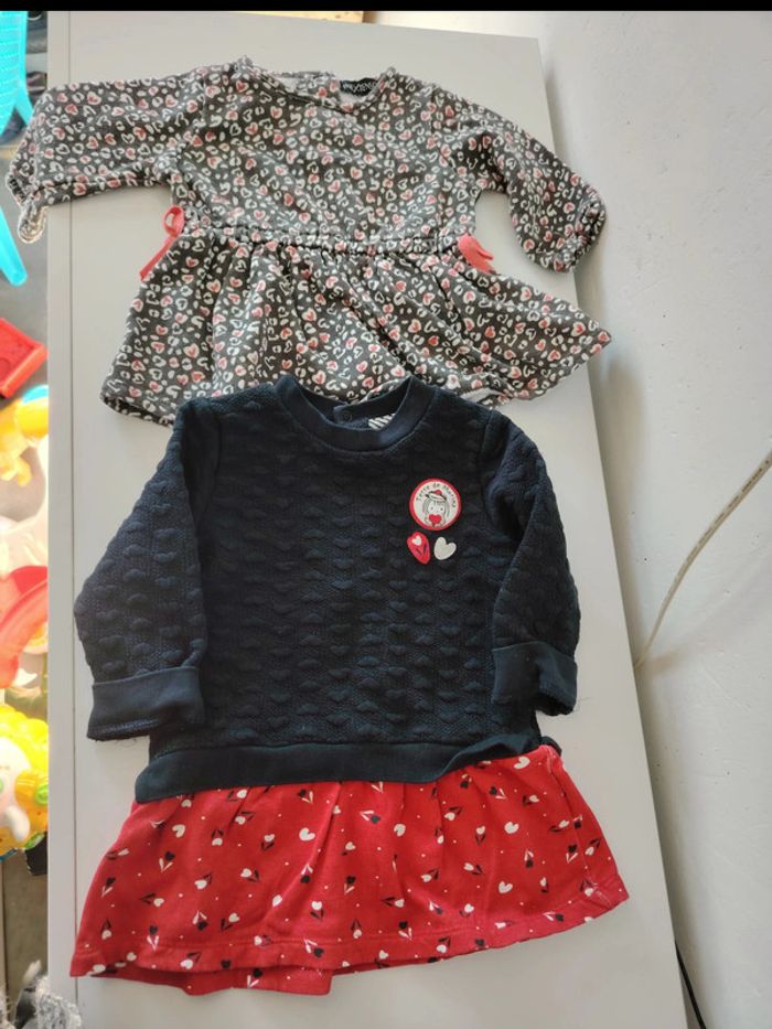 Lot de 2 robes 6 mois