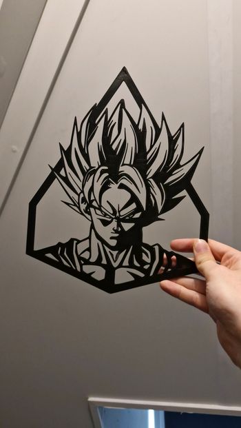 Décoration murale Dragon Ball Z
