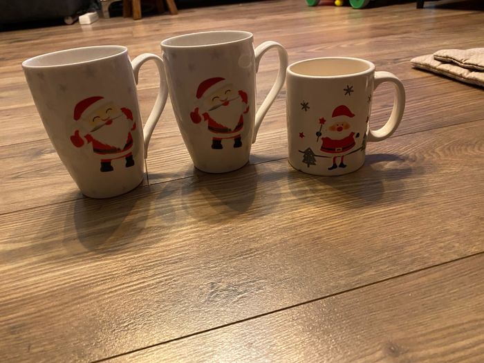 Lot 3 mugs Noël - photo numéro 2