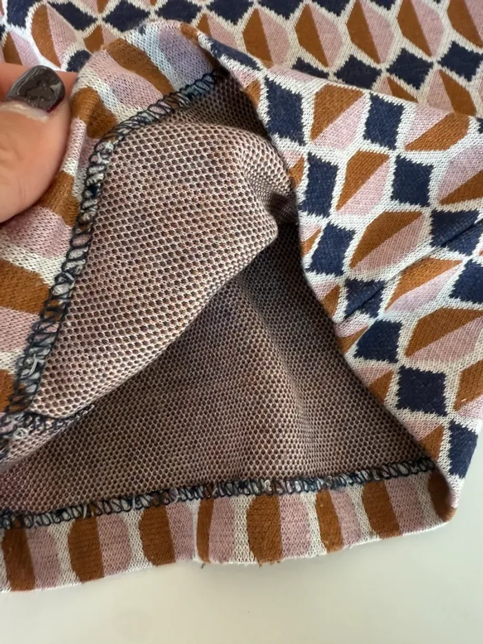 Pantalon fluide imprimé vintage benetton - photo numéro 3