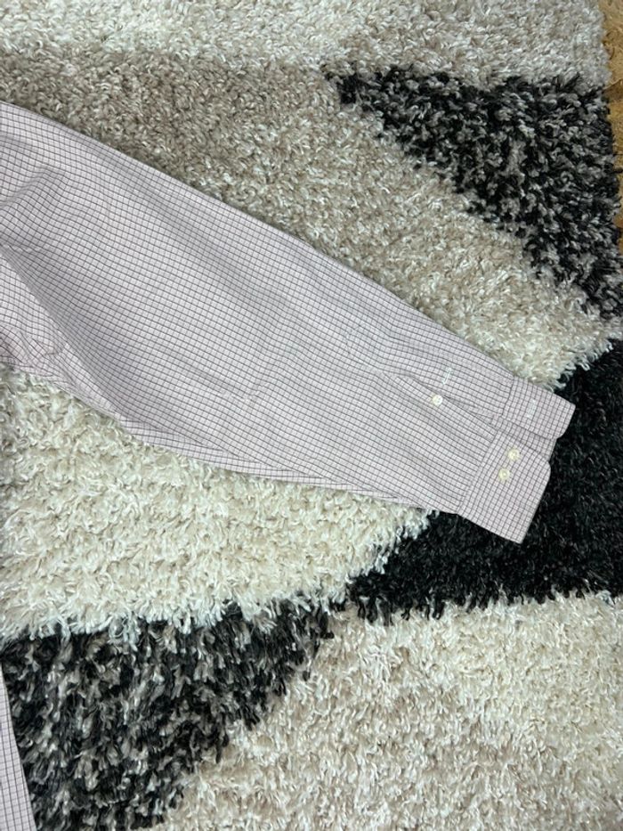 Chemise Ralph Lauren a carreaux marron et blanc taille L style old money - photo numéro 10