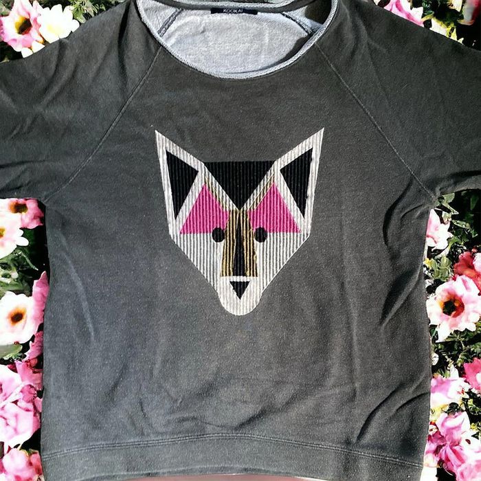 Pull 3/4 manches renard taille 0 (XS-S) - photo numéro 3