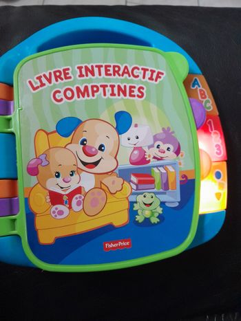 Livre interactif comptines