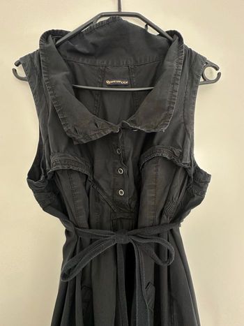 ⚡️ Robe vintage DDP noire - en coton - Taille L / 40