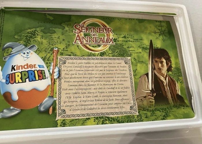 Coffret Jouets Kinder Surprise Le Seigneur Des Anneaux Complet - photo numéro 6